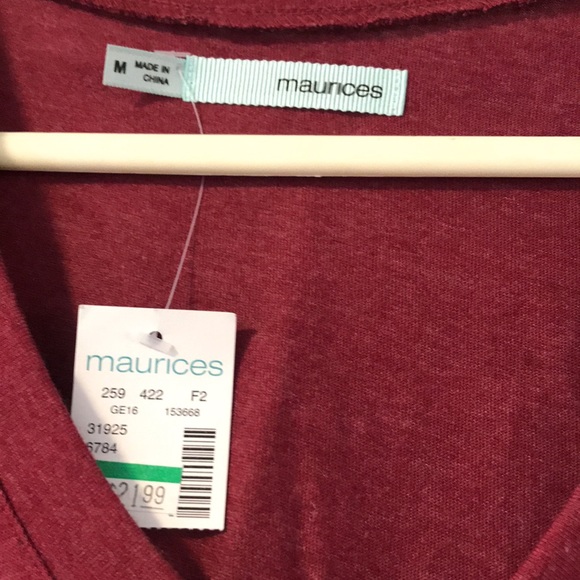 Maurices size M happy camper shirt. NWT! - Picture 2 of 2